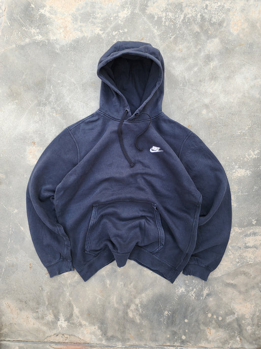 Nike Dark Blue Pullover Hoodie (M)