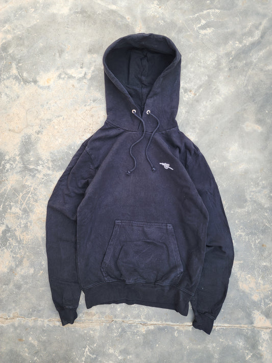 Arsenal Football Club Black Plain Hoodie (M)