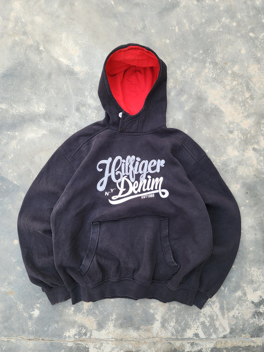 Tommy Hilfiger - Hilfiger Denim Black Hoodie (L)