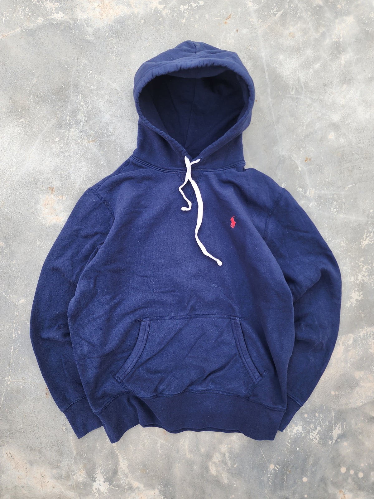 Polo Ralph Lauren Dark Blue Pullover Hoodie (M)