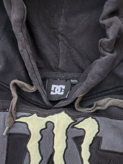 Y2K DC Shoes x Monster Energy Black Hoodie (L)