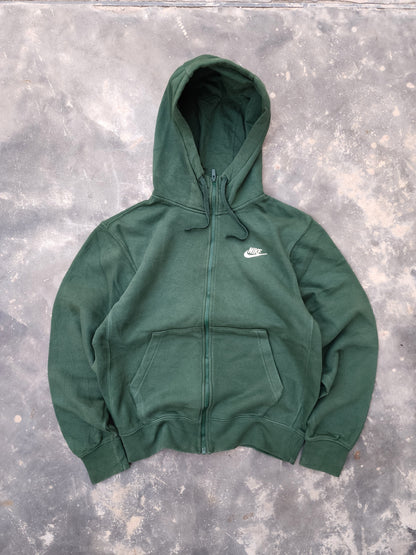 Nike Green Zipper Hoodie (S)