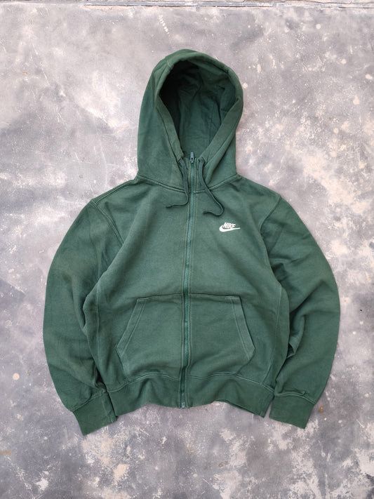 Nike Green Zipper Hoodie (S)