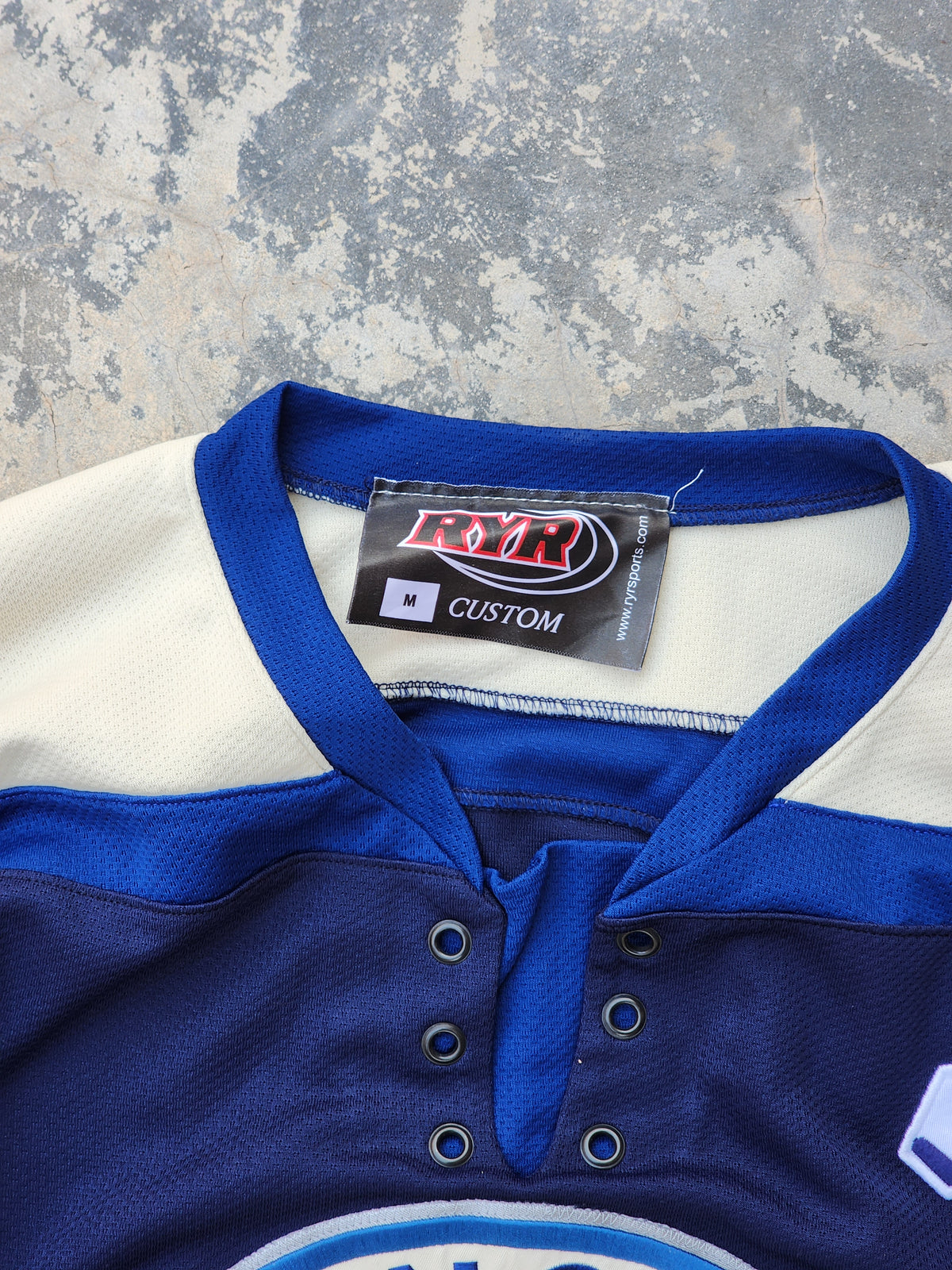 Langley Rivermen BCHL Hockey Jersey - RYR Sports Alternate Third #7 (M/L)