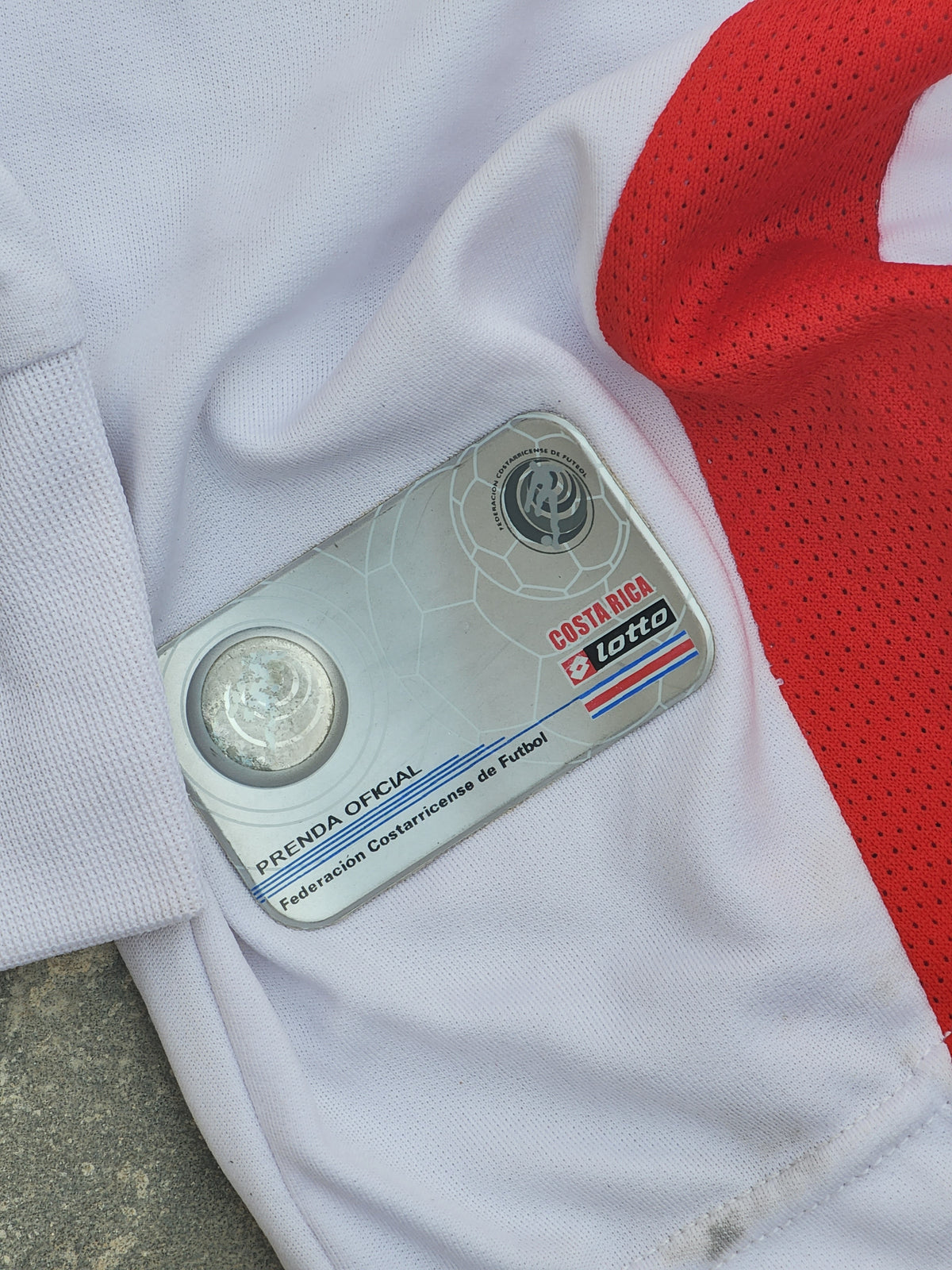 Vintage Authentic Costa Rica 2014 Lotto Long Sleeve Away Jersey (L)