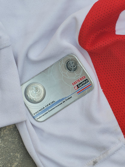 Vintage Authentic Costa Rica 2014 Lotto Long Sleeve Away Jersey (L)
