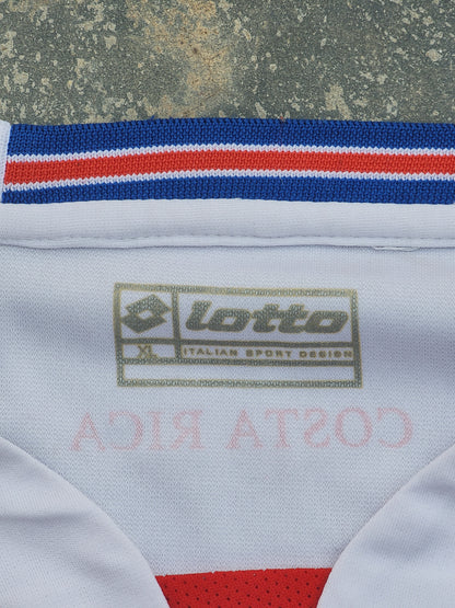 Vintage Authentic Costa Rica 2014 Lotto Long Sleeve Away Jersey (L)