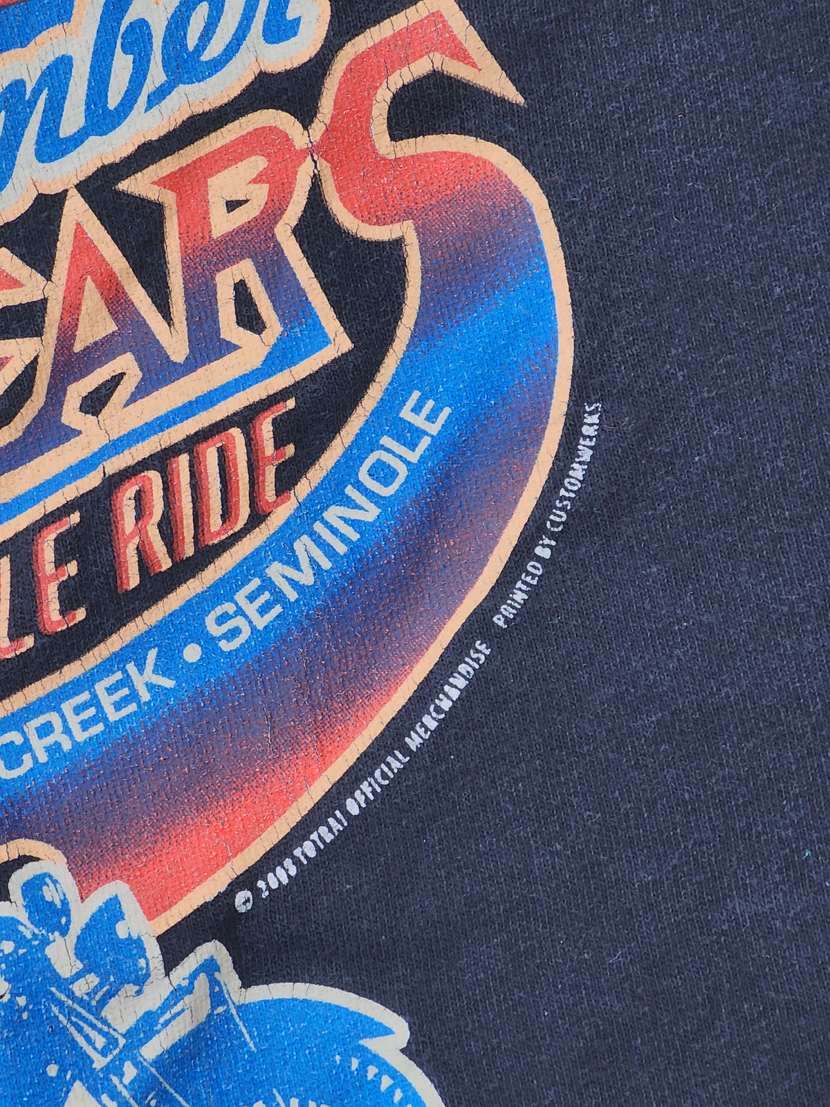 Vintage 2008 Trail of Tears Motorcycle Tee (M)