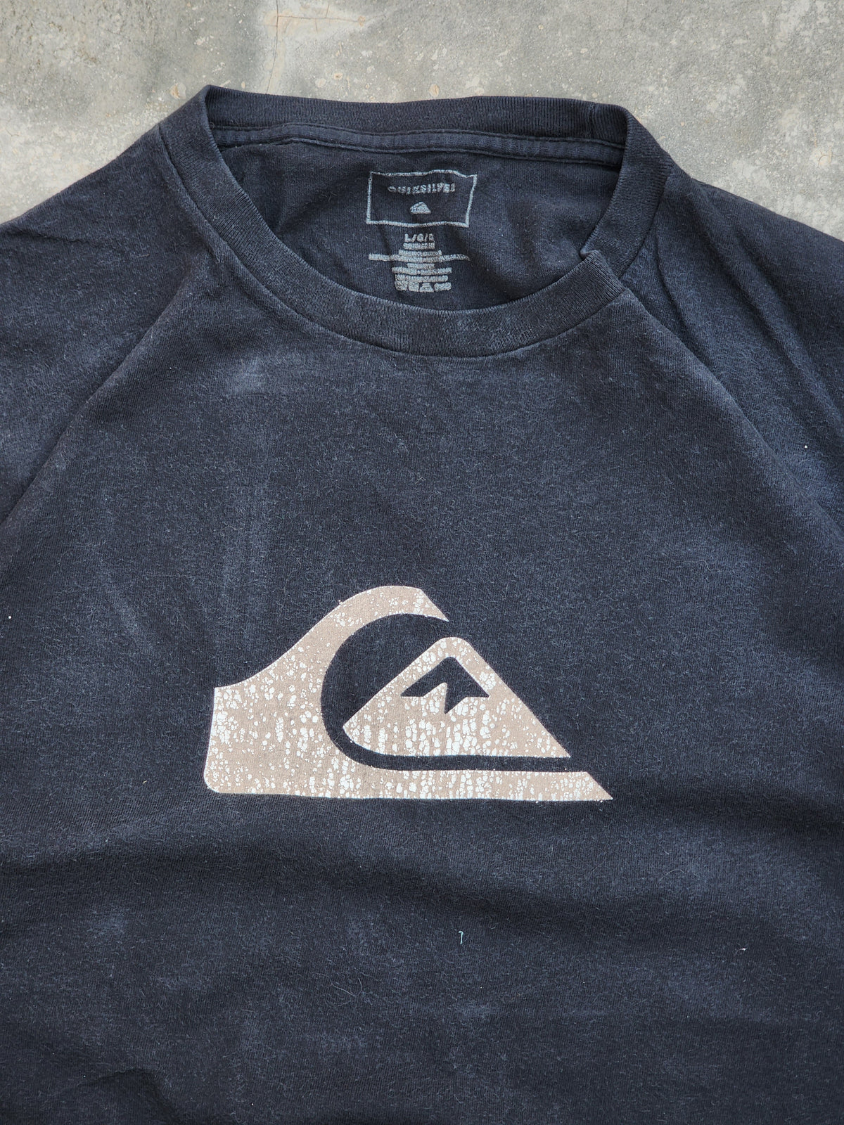 Vintage Quiksilver Black Surfwear Tee (L)