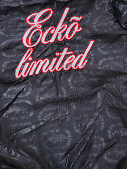 Vintage Y2K Ecko Unltd "World Famous Rhino" Raglan Full-Zip Hoodie Jacket (M)