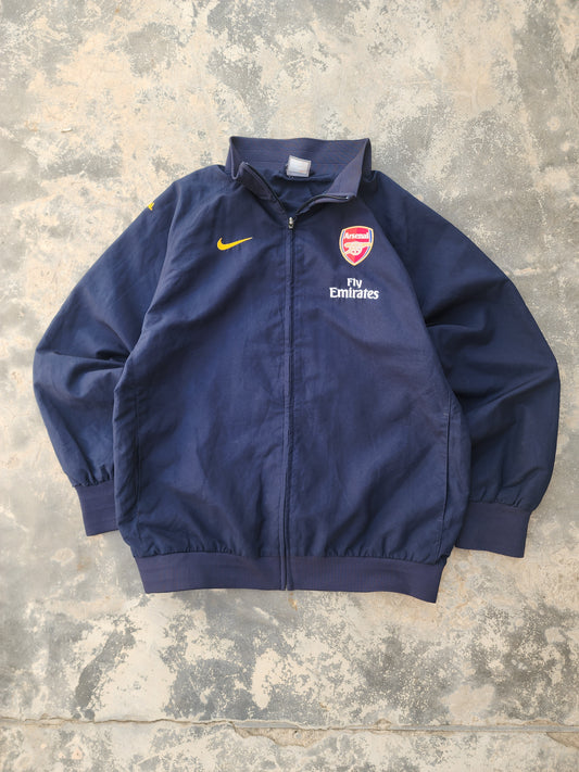 Vintage 2006–2008 Arsenal FC Nike Fly Emirates Presentation / Training Track Jacket (S)
