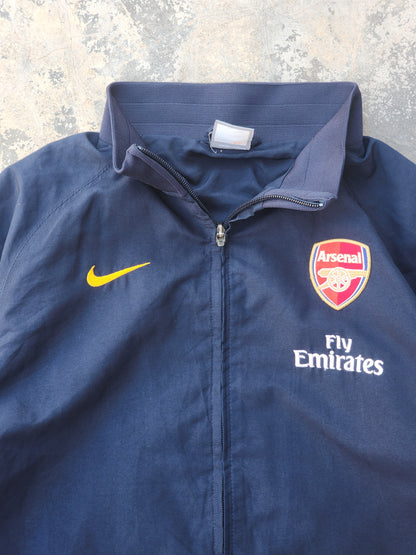 Vintage 2006–2008 Arsenal FC Nike Fly Emirates Presentation / Training Track Jacket (S)