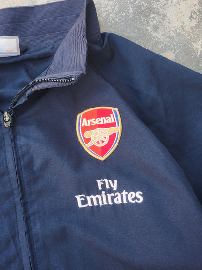 Vintage 2006–2008 Arsenal FC Nike Fly Emirates Presentation / Training Track Jacket (S)