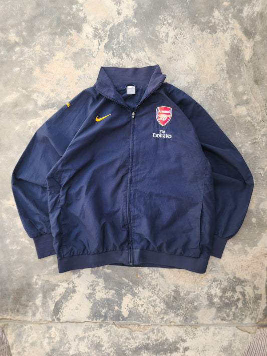 2006–2008 Arsenal FC Nike Fly Emirates Presentation / Training Windbreaker Track Jacket (L/XL)