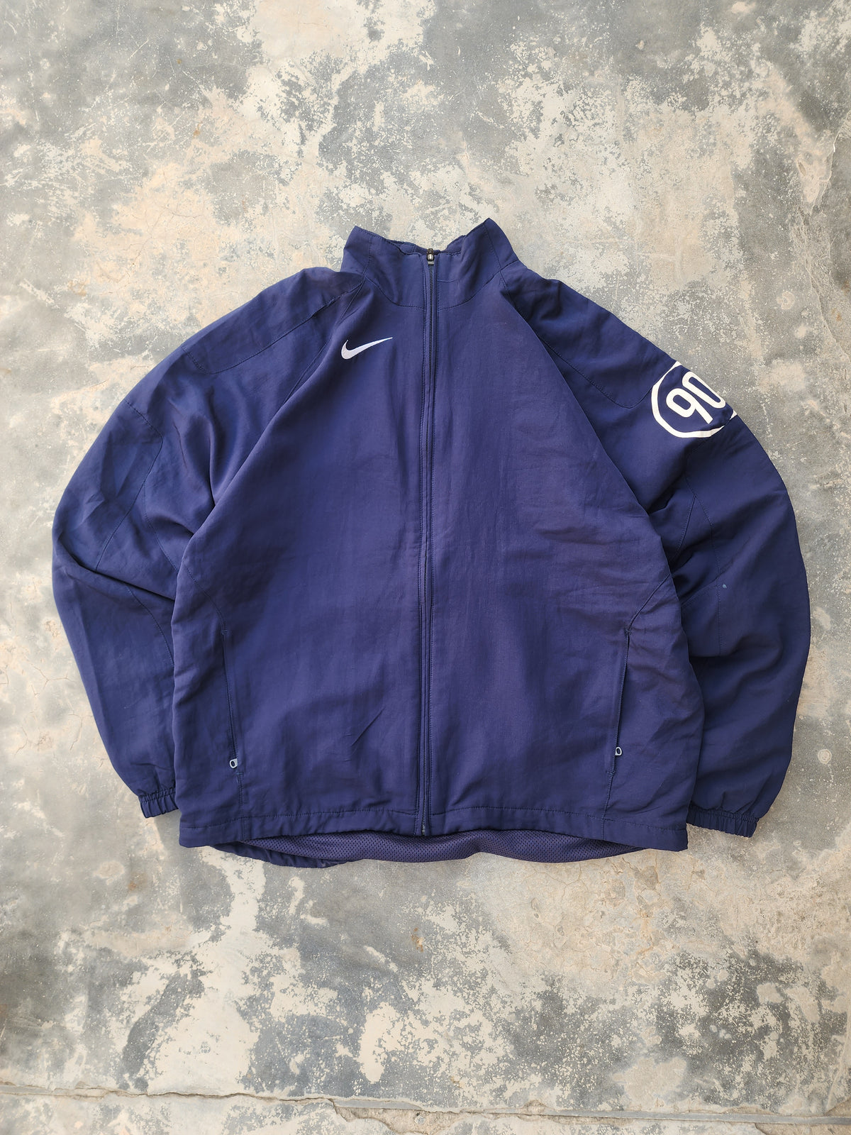 Vintage Y2K Nike Total 90 (T90) Clima-Fit Track Jacket / All-Weather Windbreaker (M)
