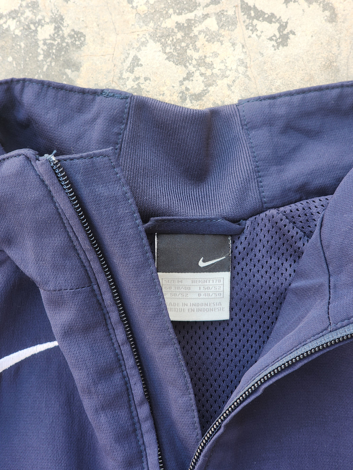 Vintage Y2K Nike Total 90 (T90) Clima-Fit Track Jacket / All-Weather Windbreaker (M)