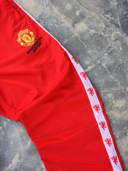 Manchester United official side stripe Red Trackpants (M/L)