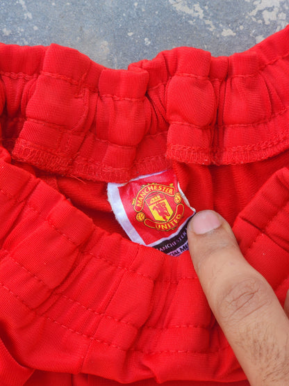 Manchester United official side stripe Red Trackpants (M/L)