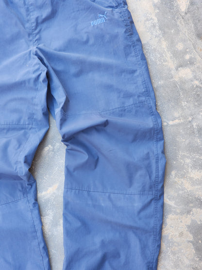 Vintage 90s Puma Blue Trackpants (L)
