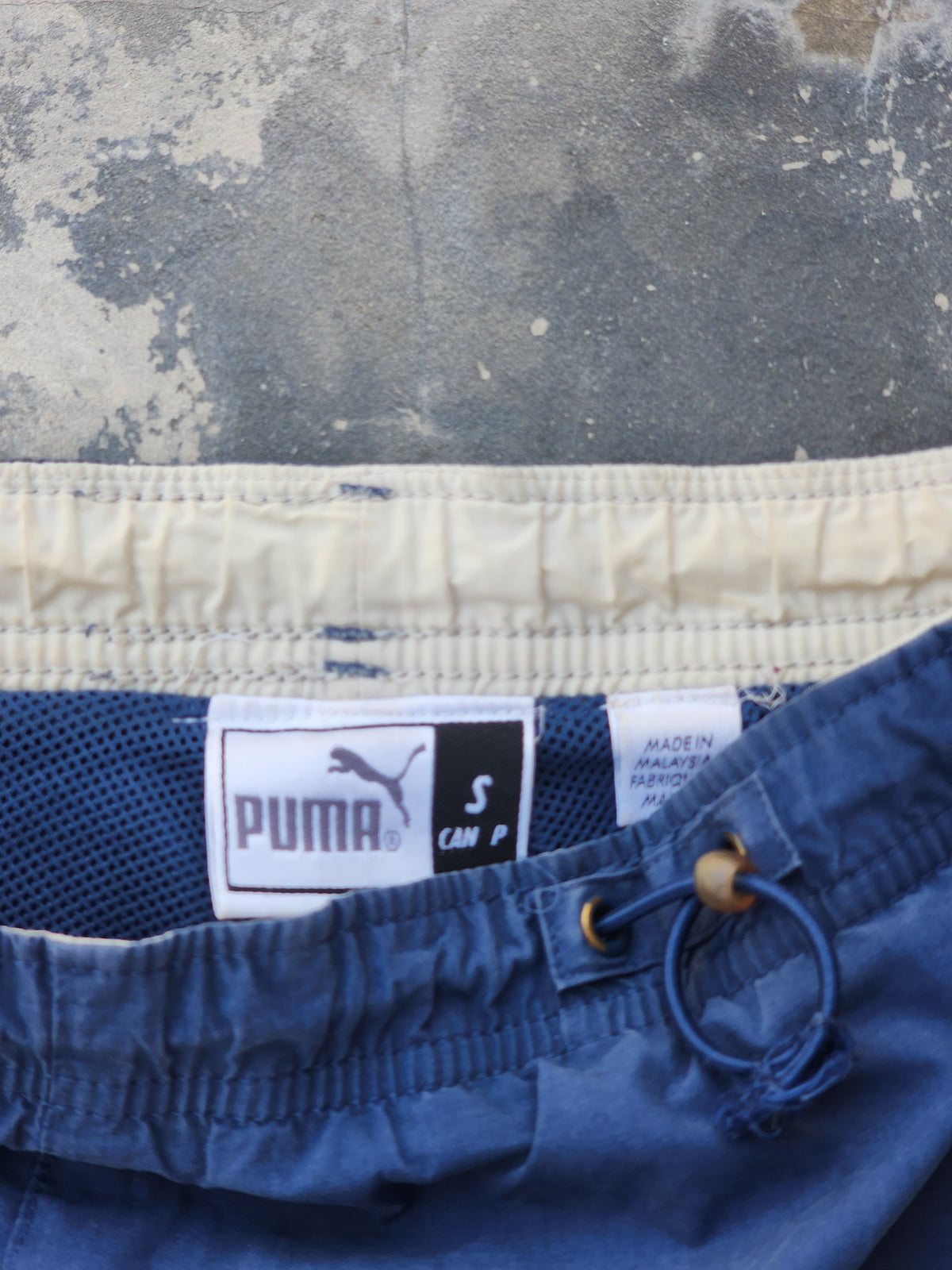 Vintage 90s Puma Blue Trackpants (L)