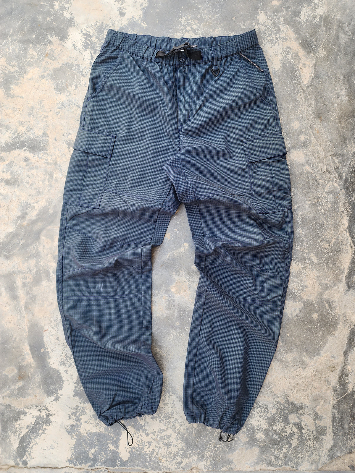 Columbia Techwear Dark Green Checkered Trackpants (M)