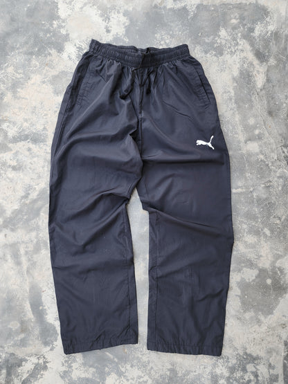 Puma Black White Logo Trackpants (S)