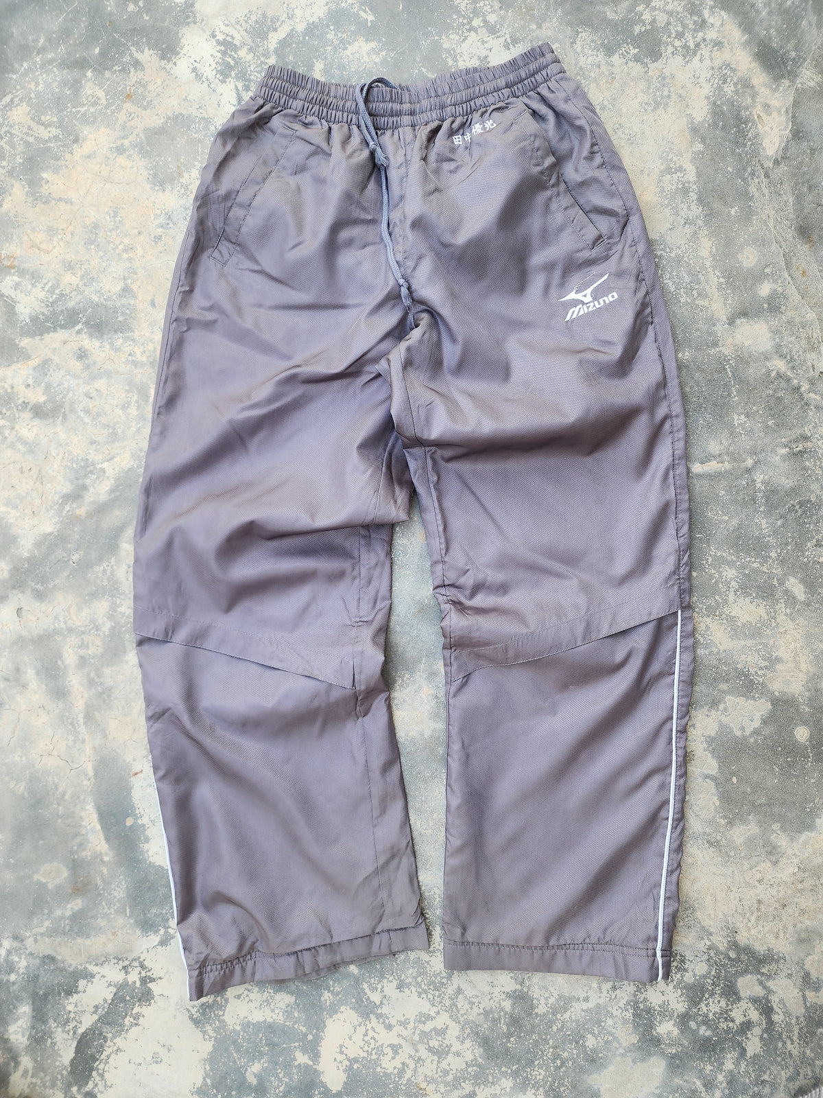 Vintage Mizuno Gray Trackpants (S)