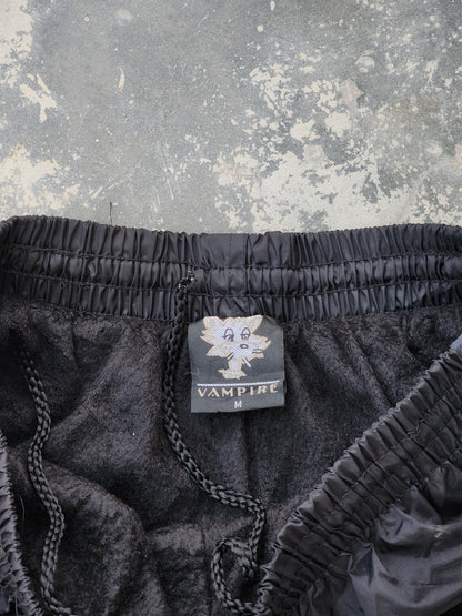 Vintage Vampire Black Side Striped Trackpants (S)