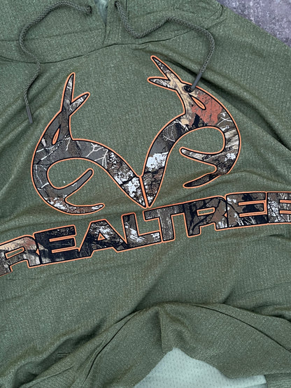 Vintage Realtree Jersey Hoodie (L)