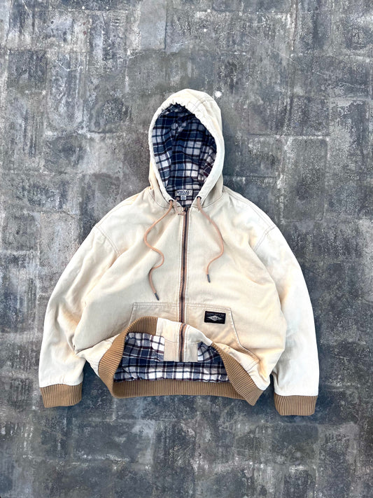Vintage WHO.AU Zipper Hooded Jacket (S/M)