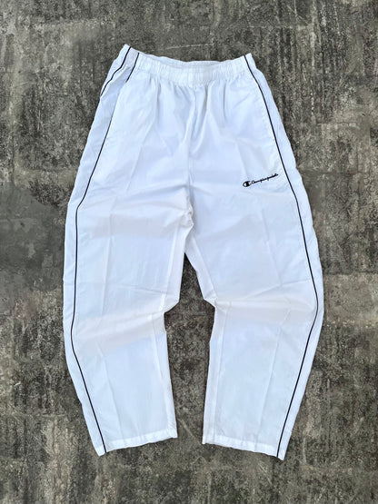 Champion White Trackpants (M)