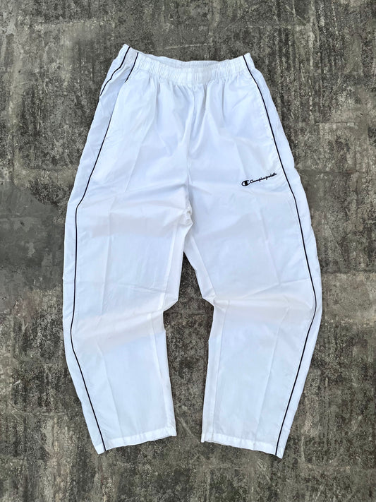 Champion White Trackpants (M)