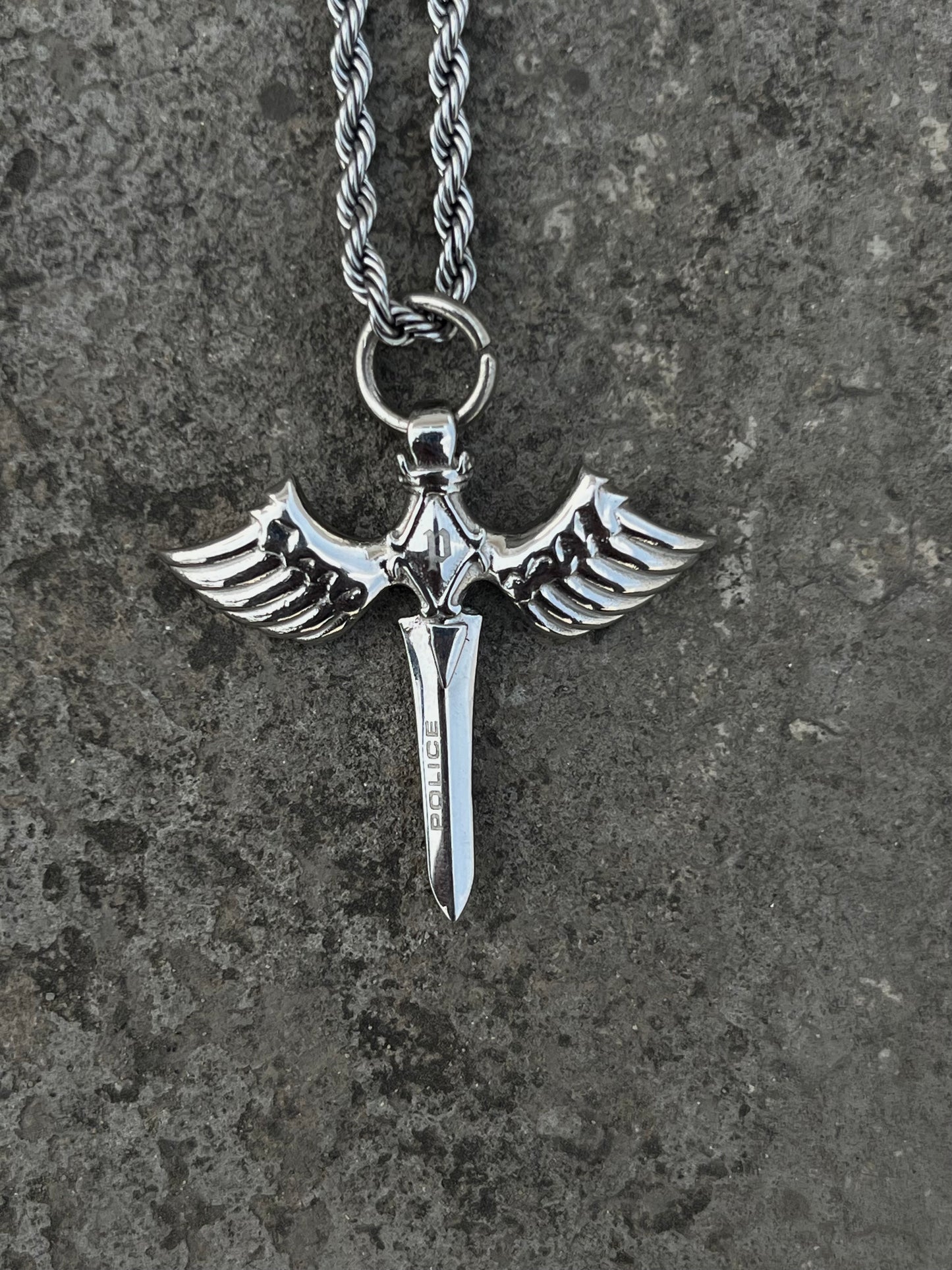 Vintage Police Pendant
