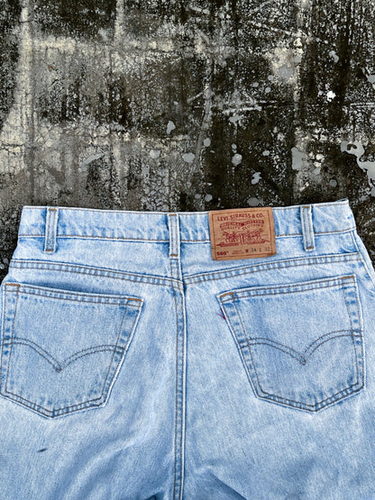 Levi's Light Blue Baggy Slouchy Jeans (34)