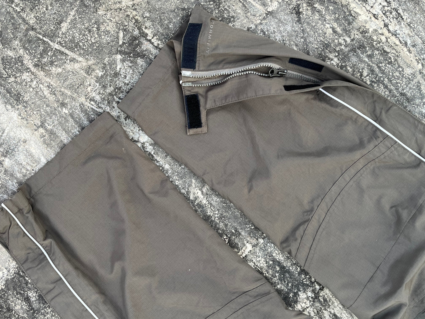 Vintage Nike Green Tech Training Storm-Fit Trackpants (M) (Rare)