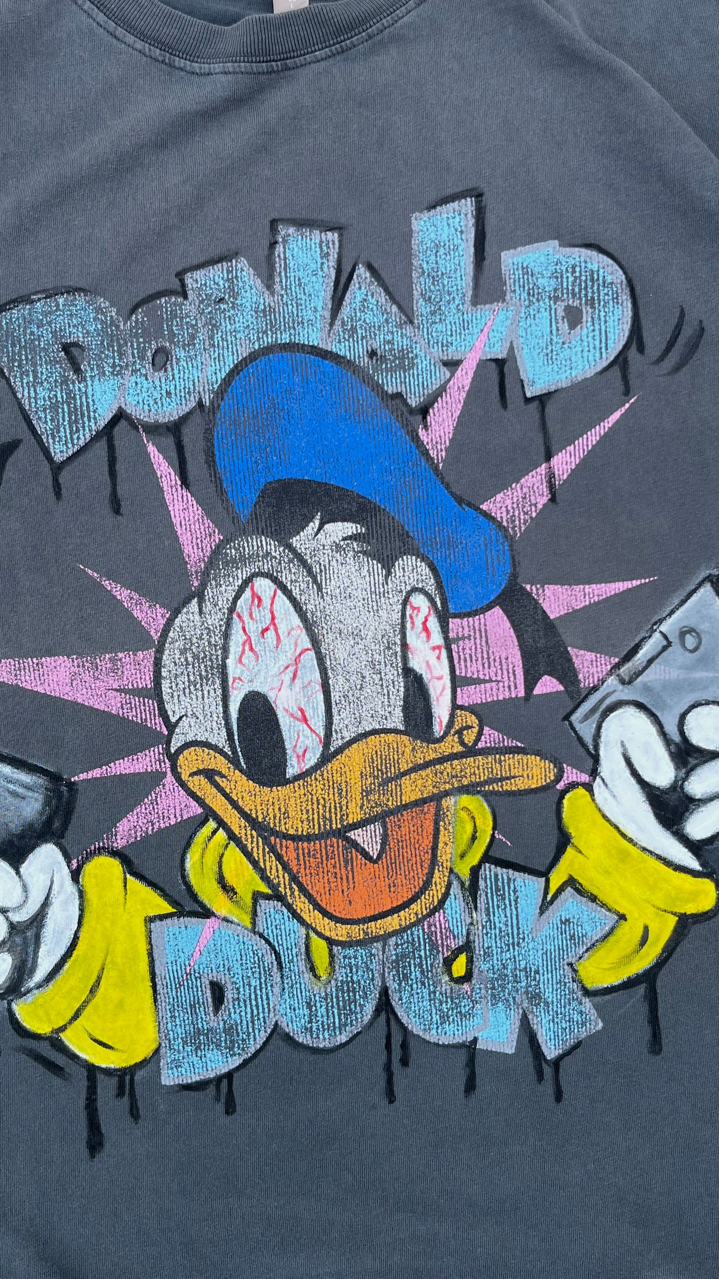 Vintage custom Donald duck tee