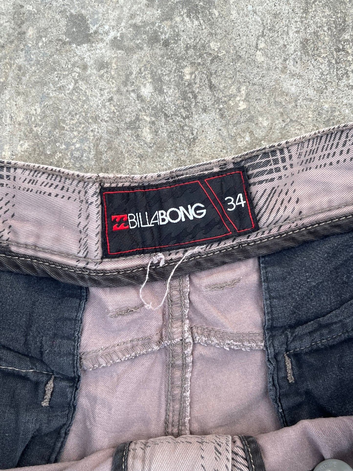 Vintage Billabong Y2K Brown Surfing Shorts