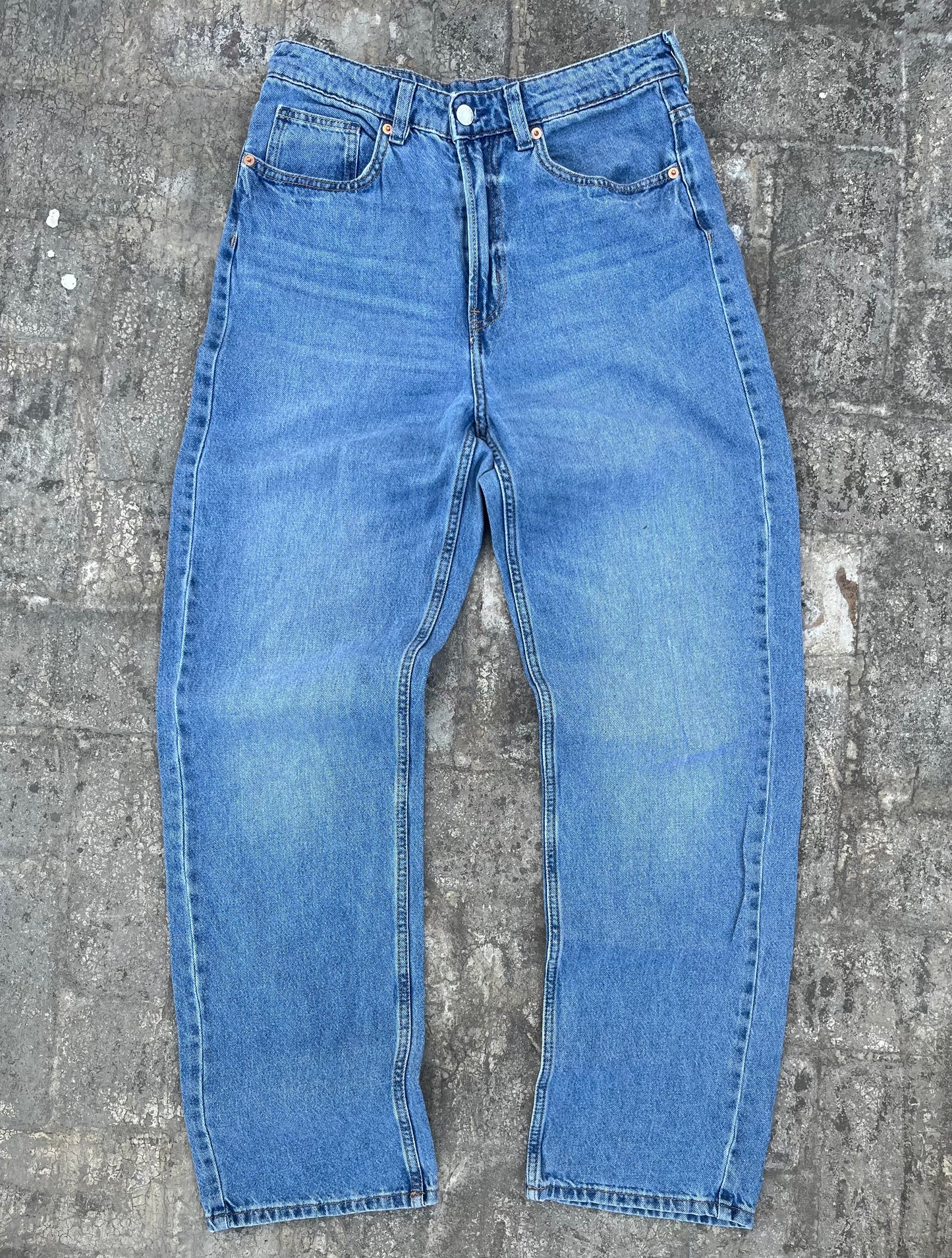 & Denim Straight Baggy Fit Jeans (29)