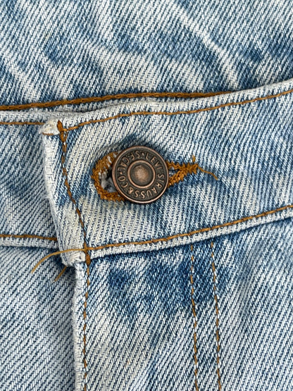 Levi's Light Blue Baggy Slouchy Jeans (34)