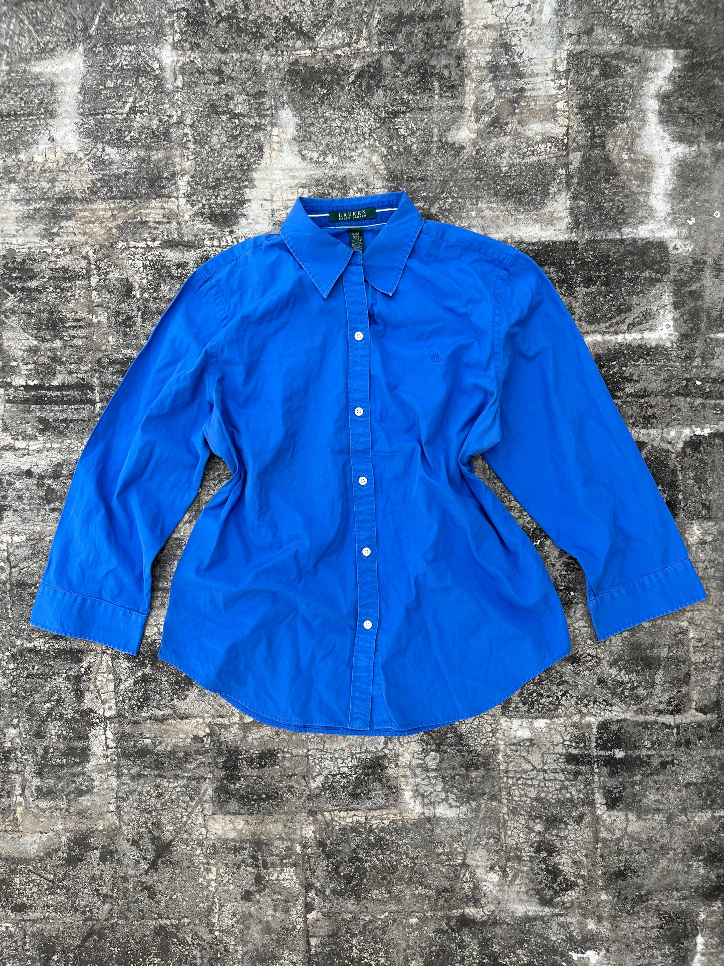 Ralph Lauren Y2K women's button down (L)