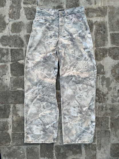 Boohoman camo baggy jeans
