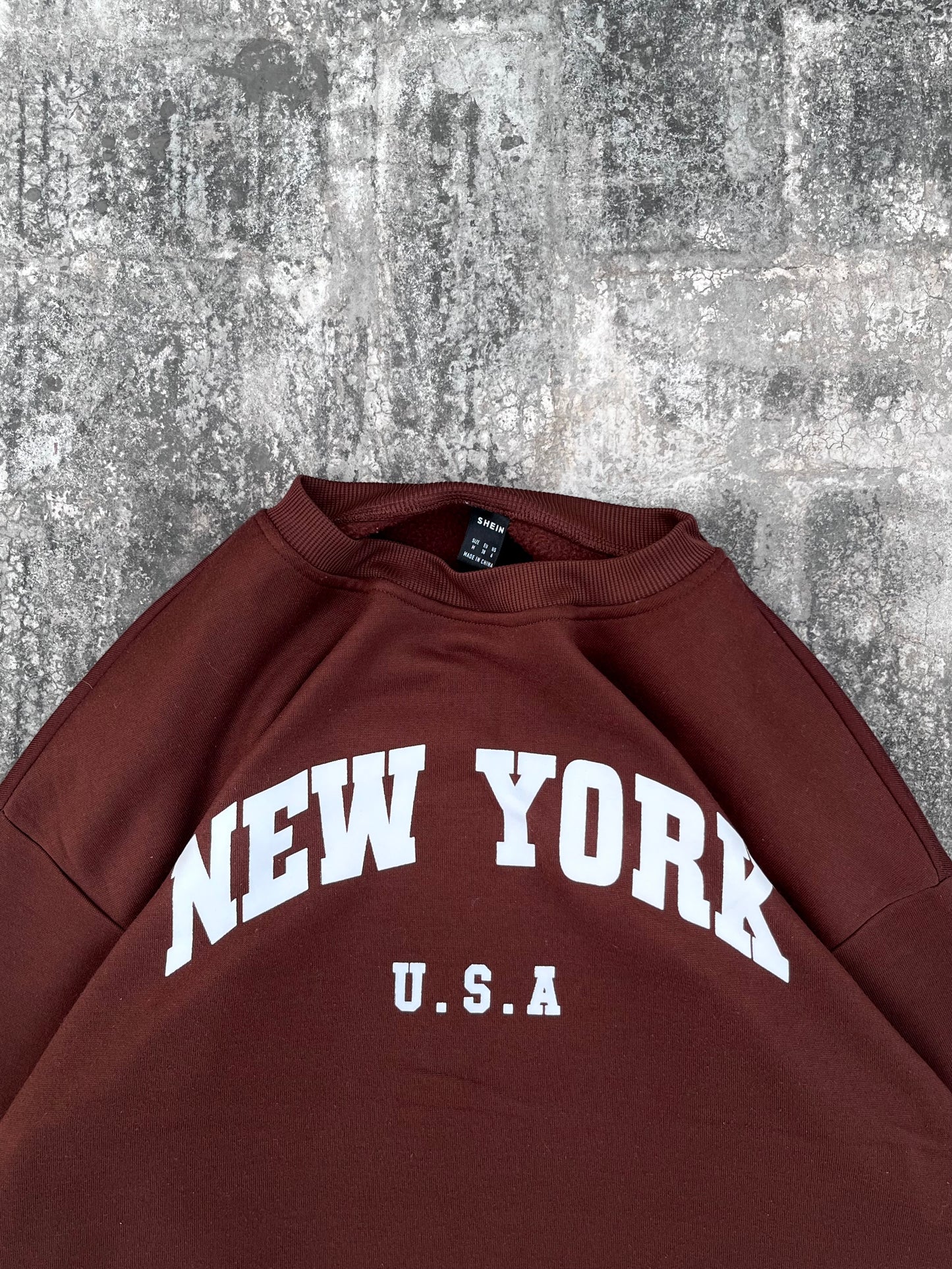 Shein New York Oversized Sweatshirt (M/L)