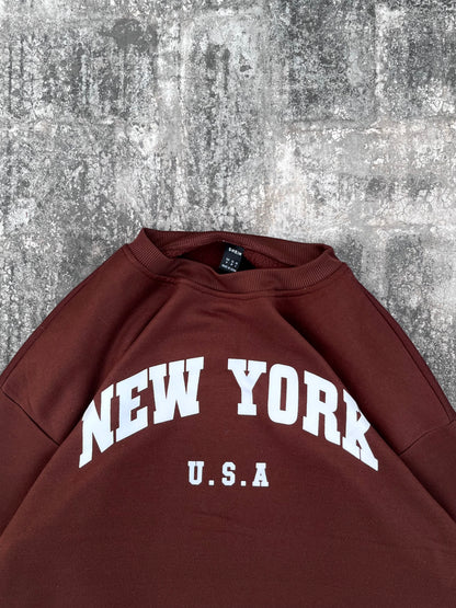 Shein New York Oversized Sweatshirt (M/L)