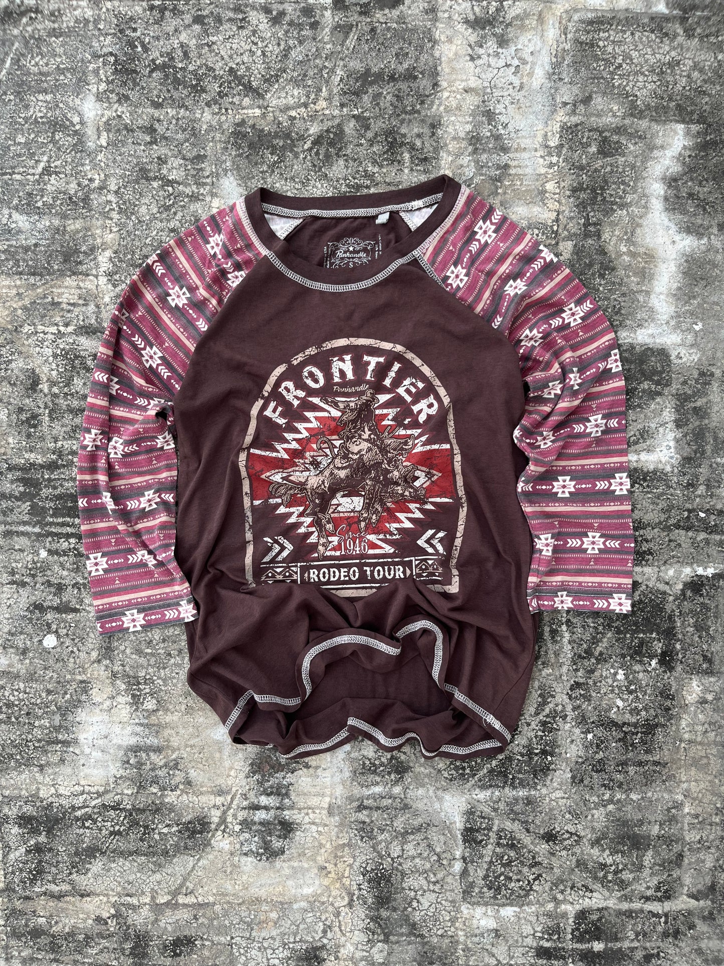 Y2K Panhandle Rodeo Island Women's Top (S/M)