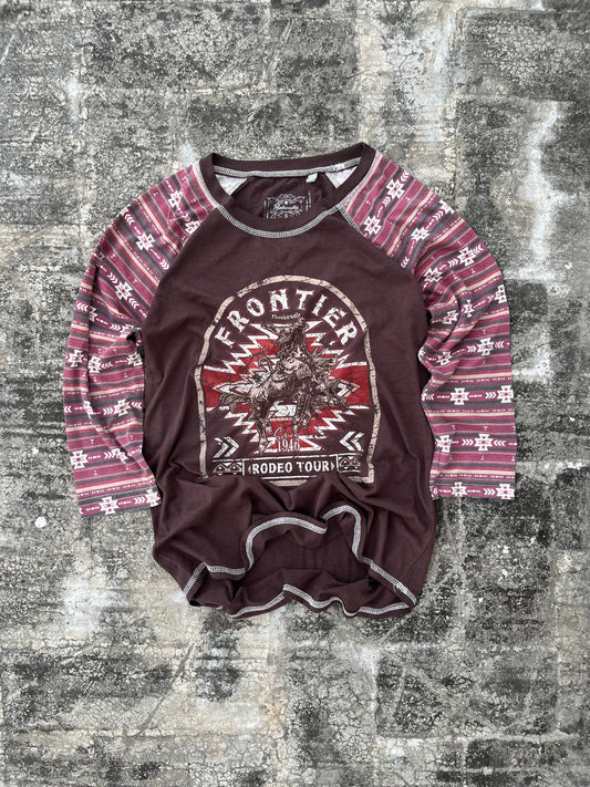 Y2K Panhandle Rodeo Island Women's Top (S/M)
