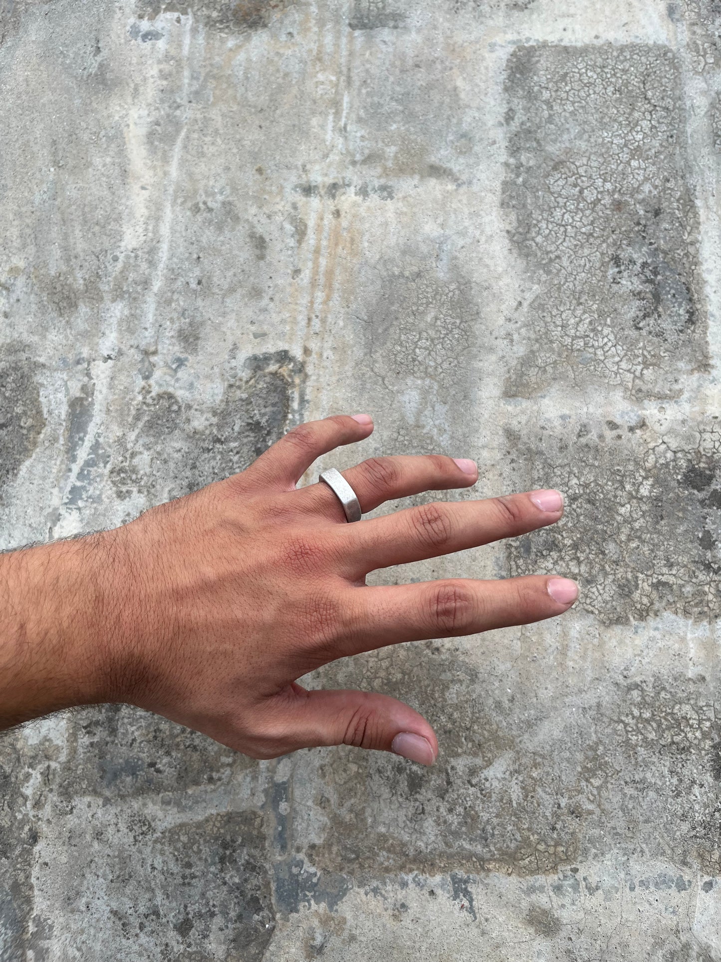 Vintage Titanium Metal Ring