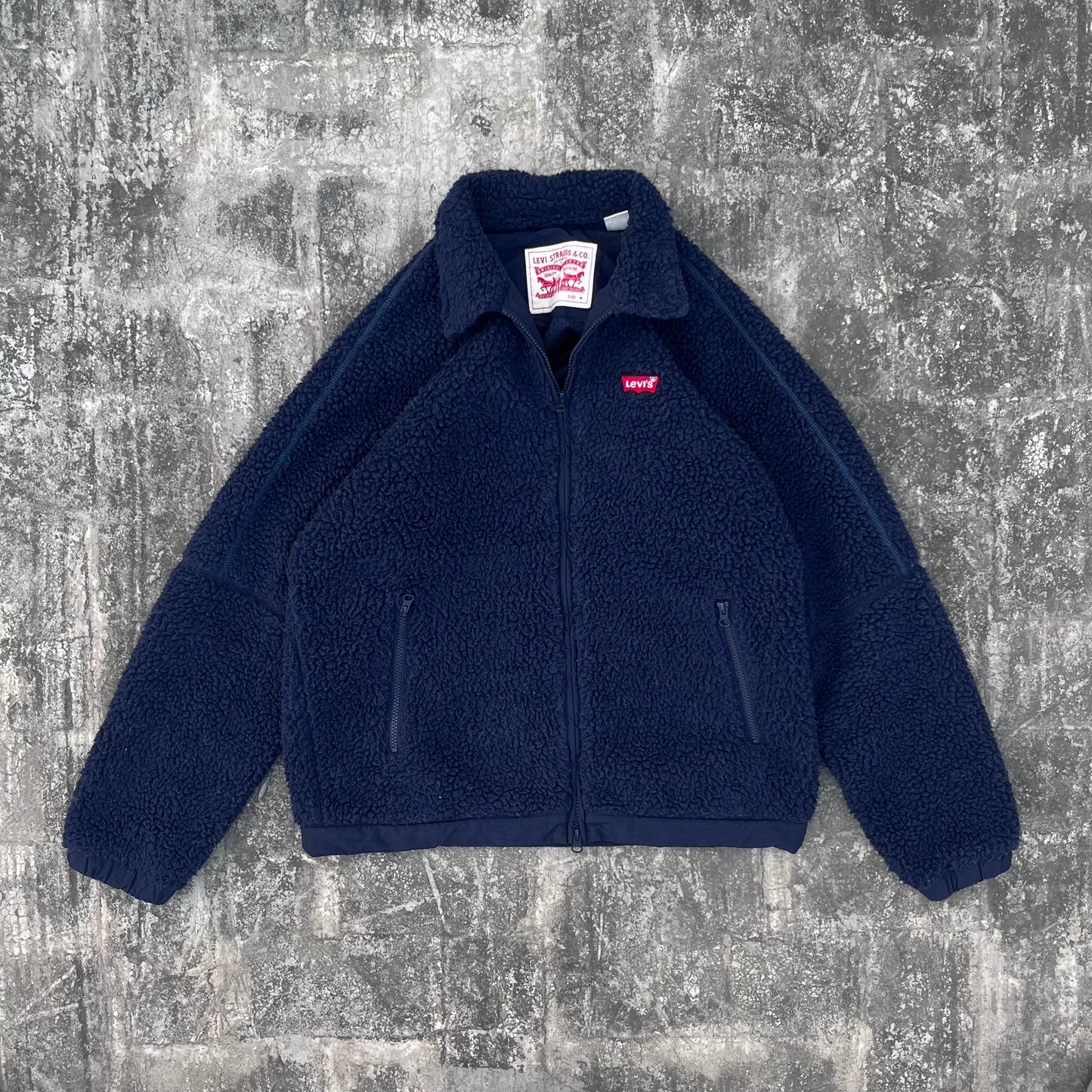 Vintage Levi's Fleece Jacket ( Rare Find ) (L)