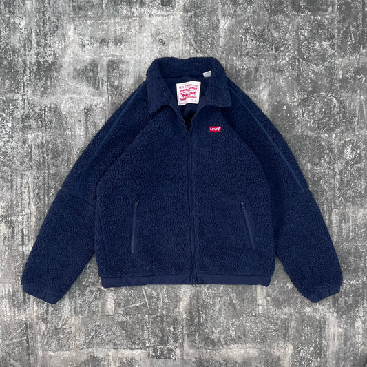 Vintage Levi's Fleece Jacket ( Rare Find ) (L)