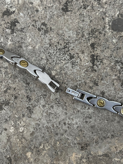 Vintage Magnetic Silver Chain
