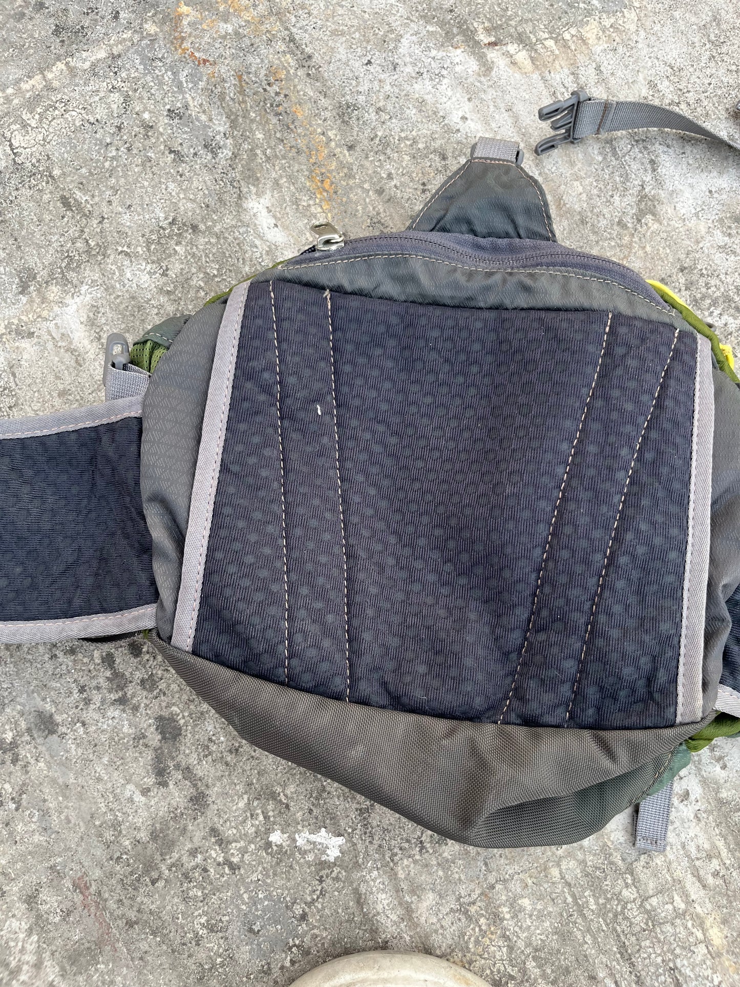 The North Face Outdoor Green Nylon Tech Backpack in Great condition